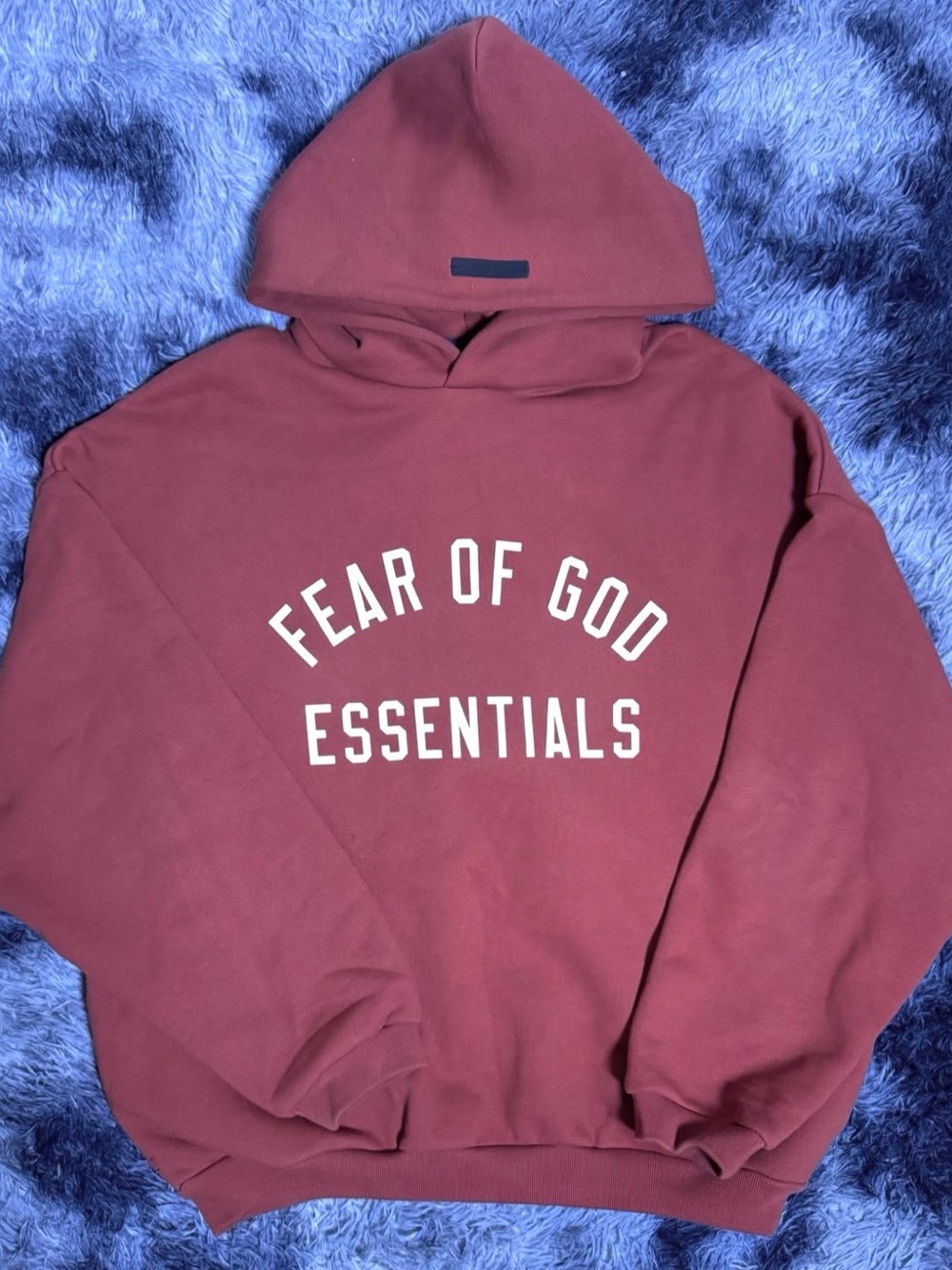 Red/Maroon Essentials Hoodie